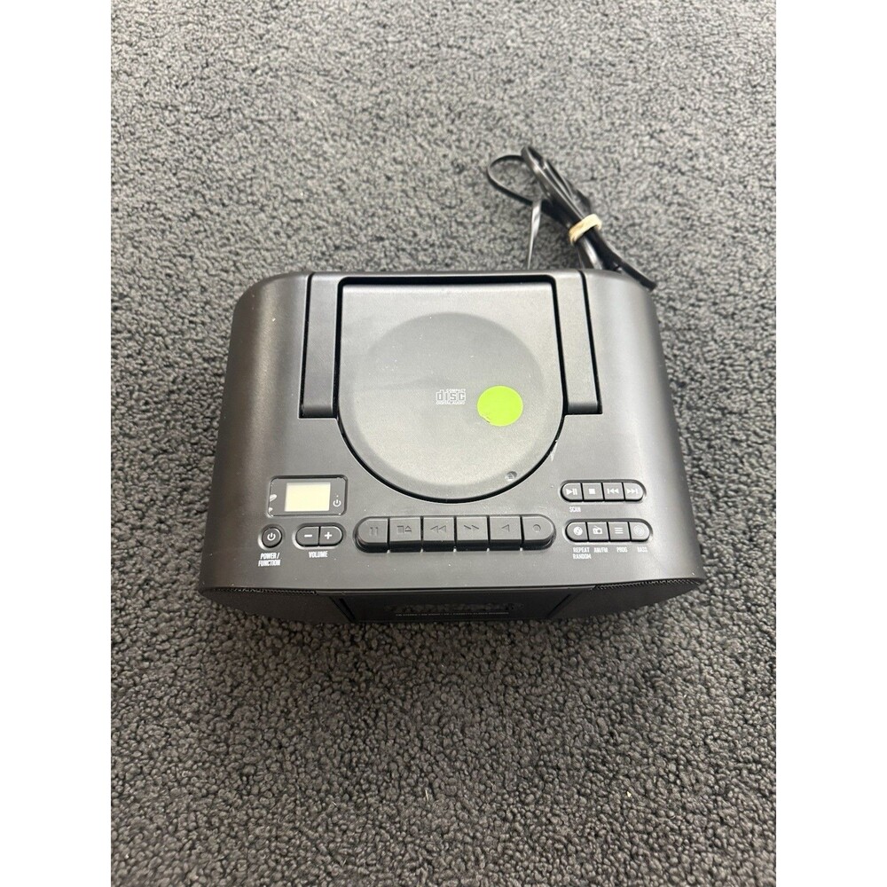 ONN Bluetooth CD/Cassette Boombox, AM/FM Radio, Bass Boost, Model 100135464 Test